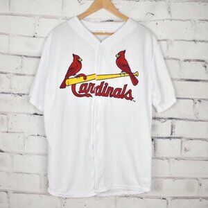 St. Louis Cardinals Promo Embroidered Applique Baseball Jersey
